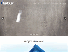 Tablet Screenshot of igroup.com.lb