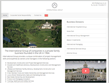 Tablet Screenshot of igroup.co.uk